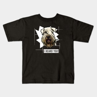 Funny Wheaten Terrier I Heard You Kids T-Shirt